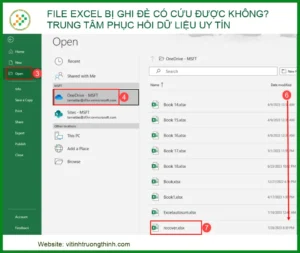 File Excel bị ghi đè có cứu được không? Giải pháp khôi phục dữ liệu chuyên nghiệp