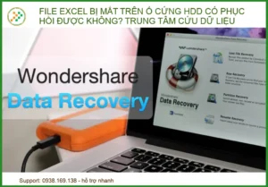 File Excel bị mất trên ổ cứng HDD có phục hồi được không? Trung tâm cứu dữ liệu uy tín