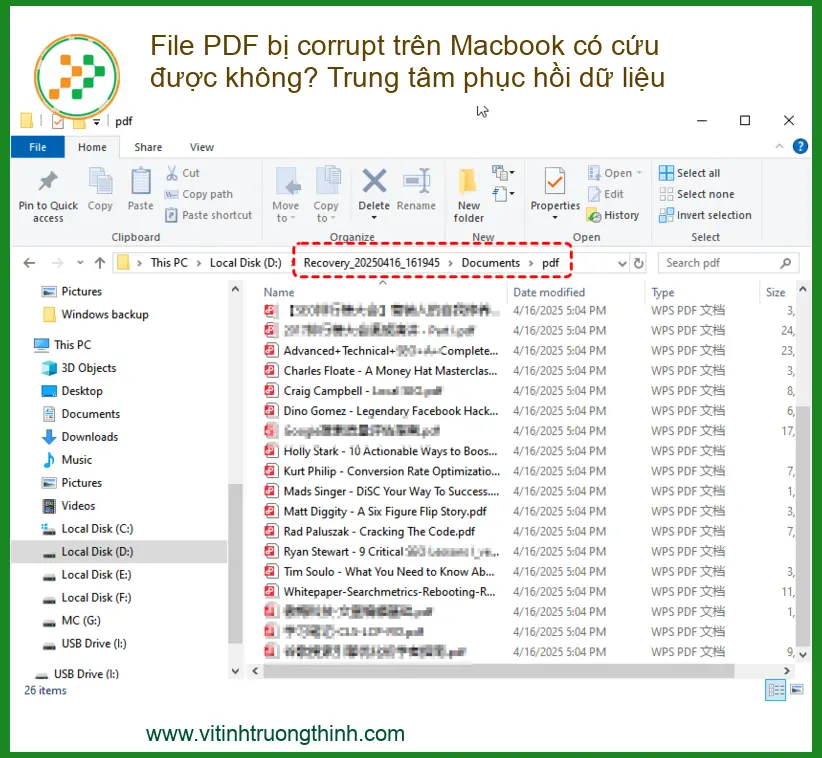 File PDF bị corrupt trên Macbook có cứu được không? Giải pháp phục hồi hiệu quả