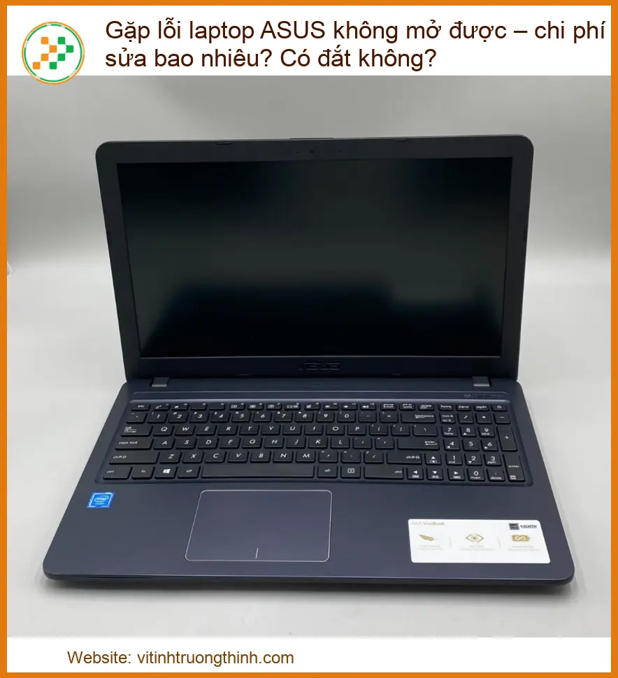 Laptop ASUS không mở được nguồn: Nguyên nhân, chi phí sửa chữa và nơi sửa uy tín