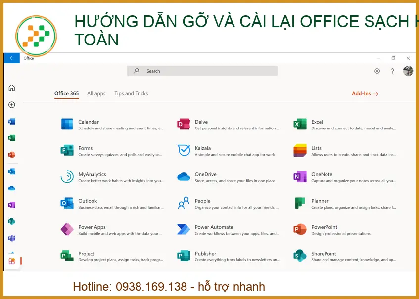 Hướng dẫn gỡ và cài lại Office sạch hoàn toàn: Giải pháp triệt để từ chuyên gia