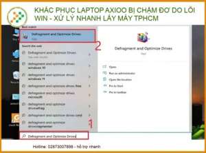 Khắc phục Laptop Axioo bị chậm đơ do lỗi Win – Xử lý nhanh lấy máy Tphcm