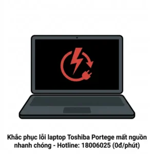 Sửa laptop Toshiba Portege không lên nguồn uy tín lấy ngay tại TPHCM?