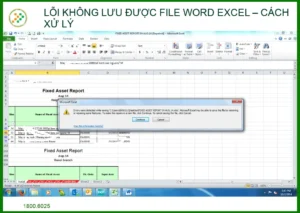 Lỗi không lưu được file Word, Excel: Nguyên nhân và cách khắc phục triệt để 2026