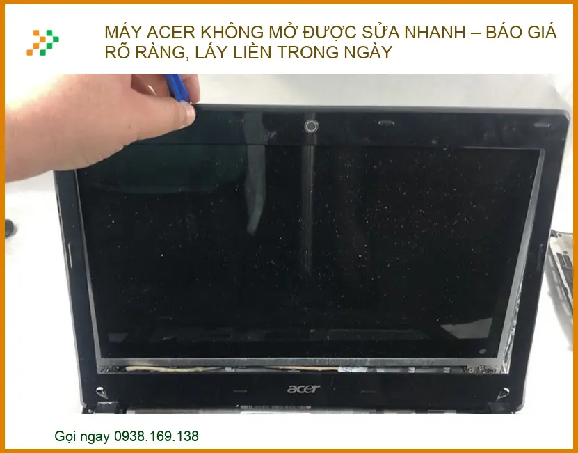 Máy Acer Không Mở Được Sửa Nhanh – Báo Giá Rõ Ràng, Lấy Liền Trong Ngày