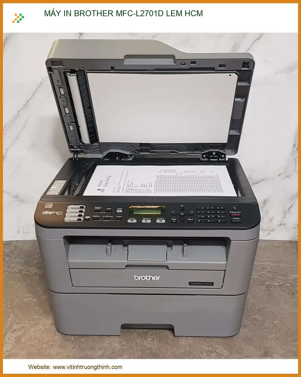 Máy In Brother Mfc-l2701d Lem - Trung Tâm Sửa Chữa Uy Tín Tại Tphcm