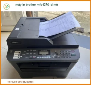 Máy In Brother MFC-L2701D Bị Mờ: Nguyên Nhân Và Cách Khắc Phục Triệt Để