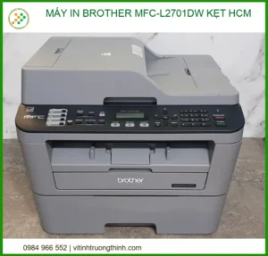Máy in Brother MFC-L2701DW bị kẹt giấy: Nguyên nhân và cách sửa chữa tại HCM