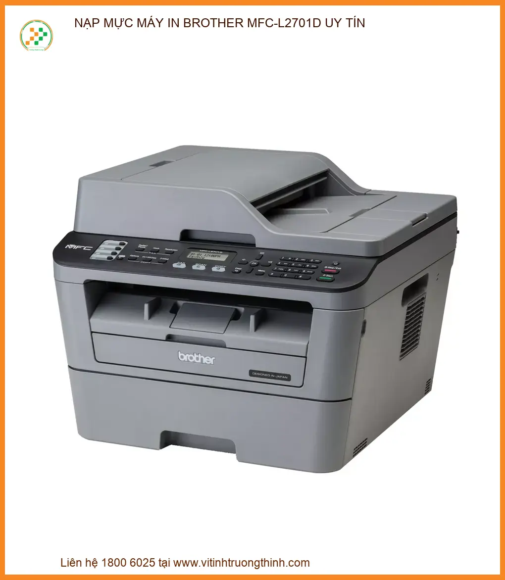 Nạp Mực Máy In Brother Mfc-l2701d Trung Tâm Sửa Chữa Giá Rẻ Tphcm