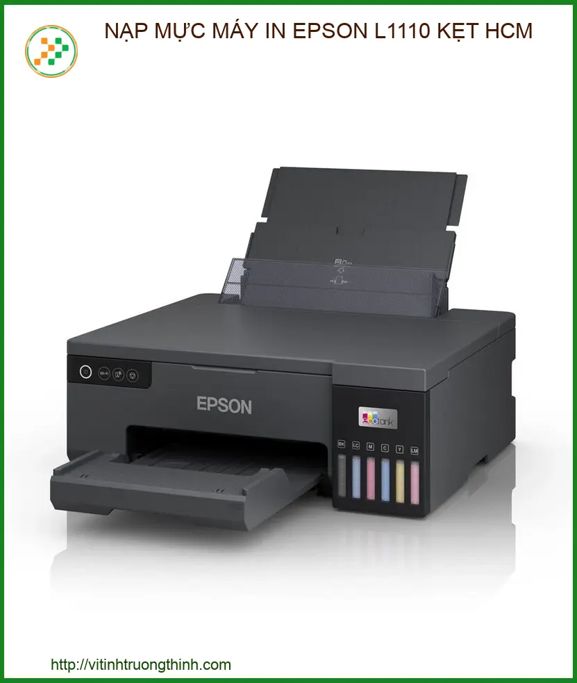 Nạp Mực Máy In Epson L1110 Kẹt Giấy Tại TP.HCM – Dịch Vụ Tận Nơi Uy Tín