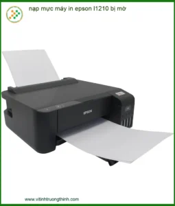 Nạp Mực Máy In Epson L1210 Bị Mờ: Nguyên Nhân & Cách Khắc Phục Triệt Để