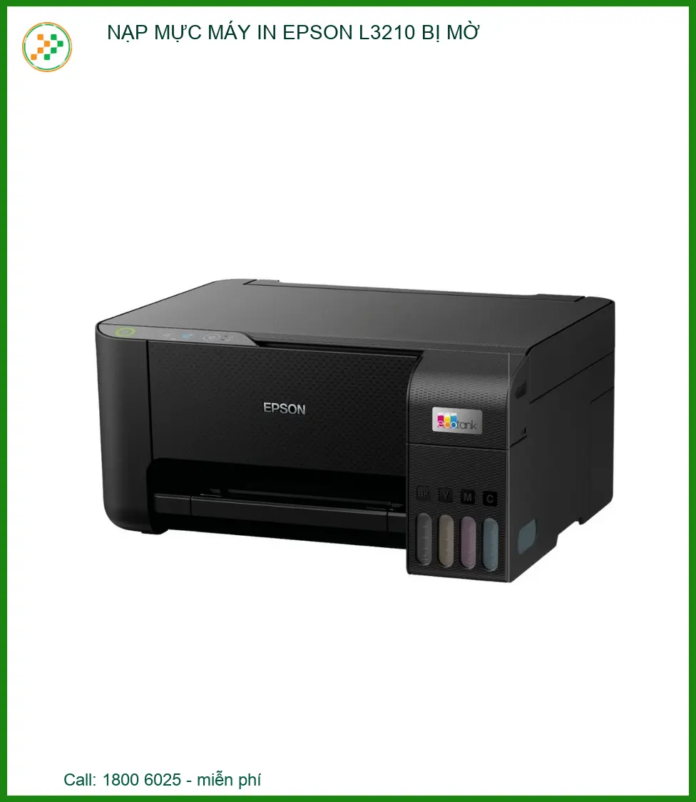 Nạp Mực Máy In Epson L3210 Bị Mờ: Dịch Vụ Sửa Chữa Uy Tín Tại Nhà