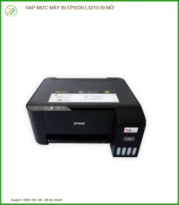 Nạp Mực Máy In Epson L3210 Bị Mờ – Trung Tâm Sửa Chữa Giá Rẻ Uy Tín