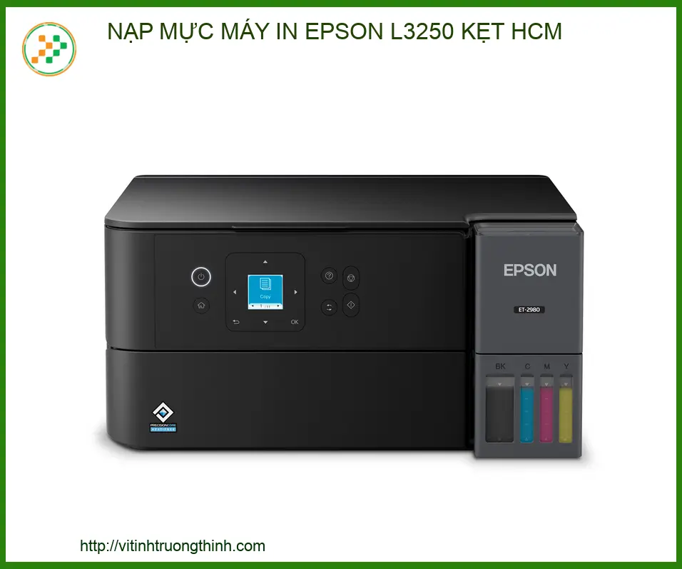 Nạp Mực Máy In Epson L3250 Kẹt Giấy HCM | Dịch Vụ Sửa Chữa Uy Tín