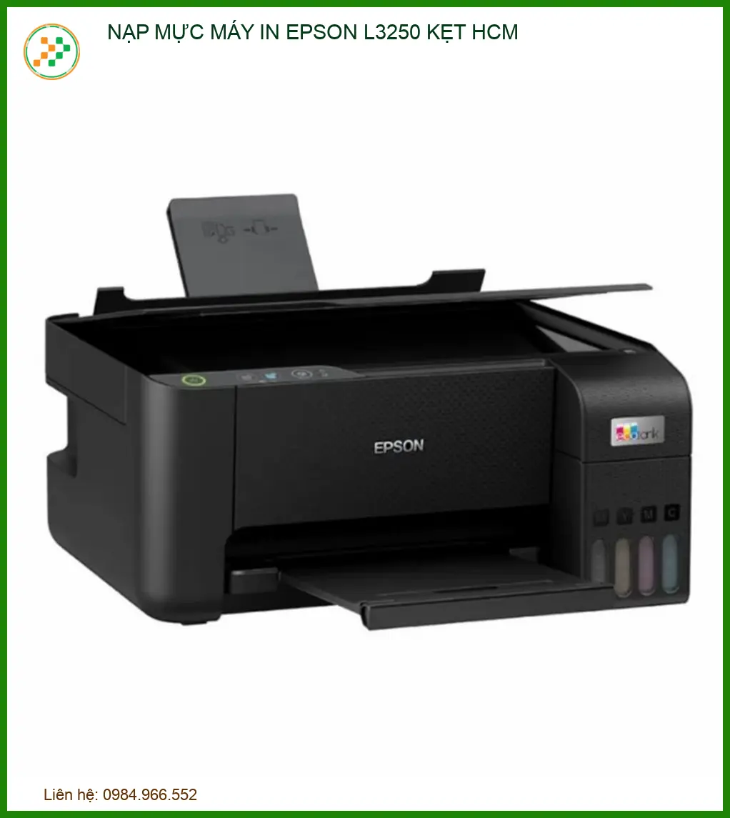 Địa Chỉ Nạp Mực Máy In Epson L3250 Kẹt Giấy Uy Tín Tại HCM