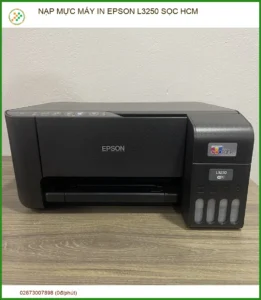 Dịch vụ Nạp Mực Máy In Epson L3250 Bị Sọc Tại TP.HCM – Xử Lý Nhanh Chóng