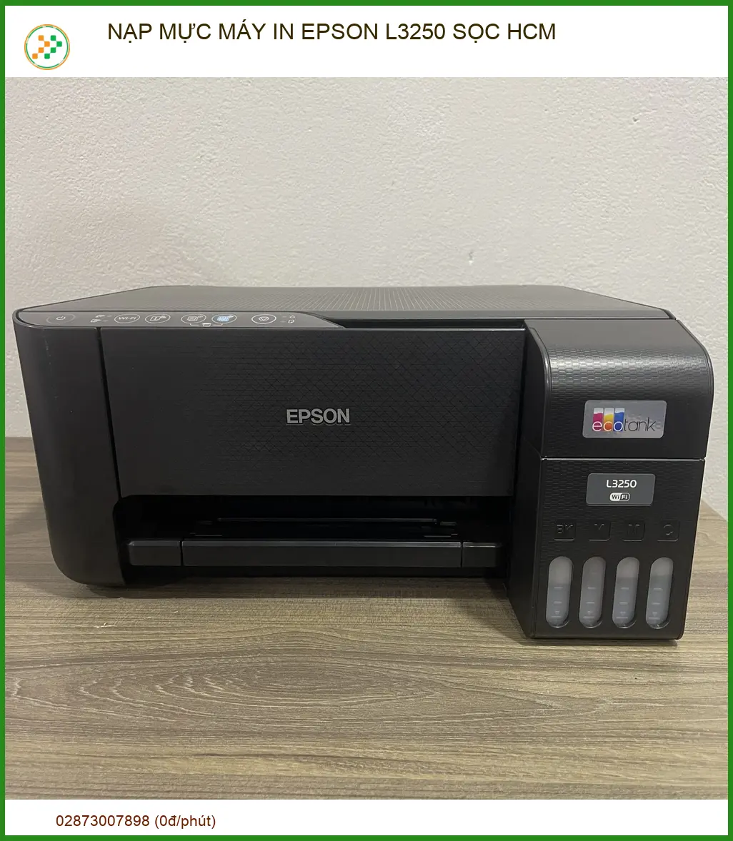 Dịch vụ Nạp Mực Máy In Epson L3250 Bị Sọc Tại TP.HCM – Xử Lý Nhanh Chóng