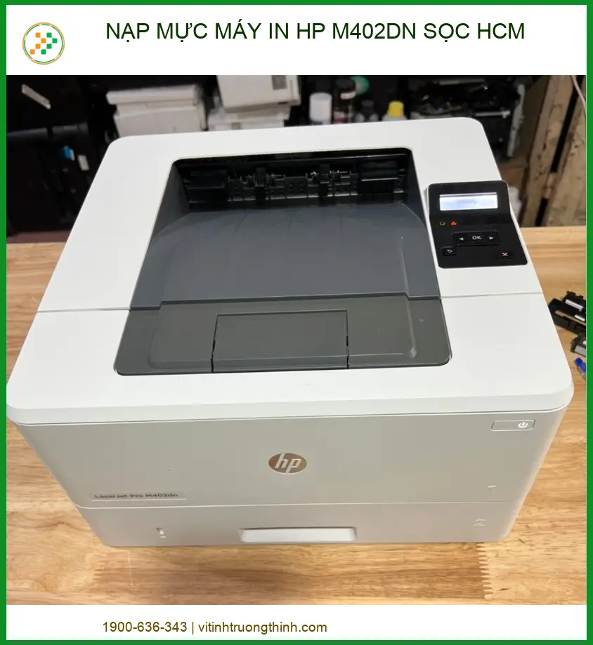 Dịch Vụ Nạp Mực Máy In HP M402dn Bị Sọc Tại TP.HCM Chuyên Nghiệp