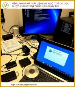 Nếu laptop mất dữ liệu đột ngột thì có cứu được không? Địa chỉ phục hồi uy tín 2026