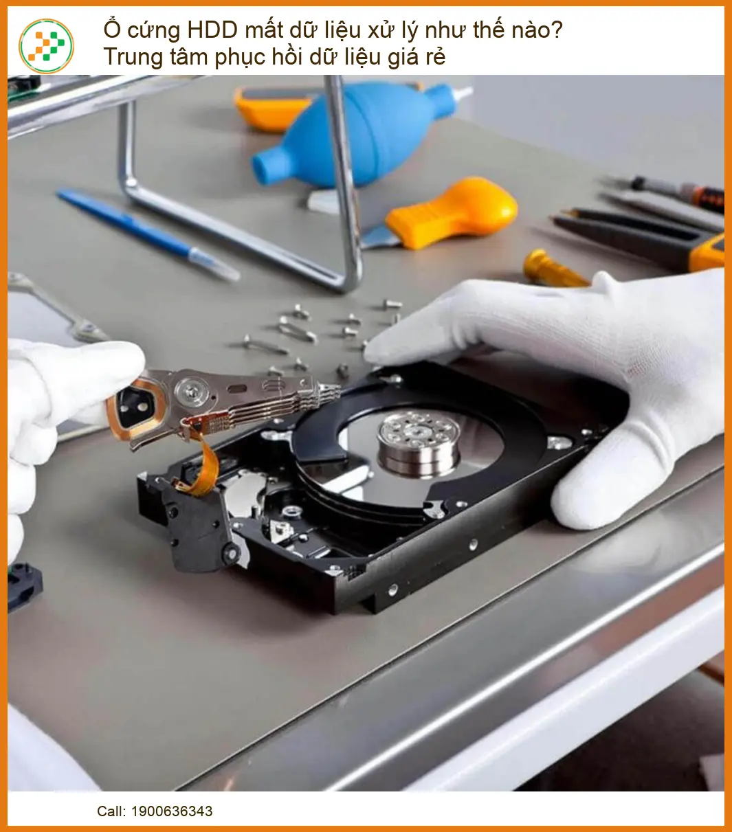 Ổ cứng HDD mất dữ liệu xử lý như thế nào? Trung tâm phục hồi dữ liệu giá rẻ