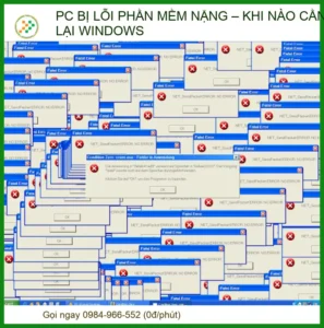 PC bị lỗi phần mềm nặng: Khi nào cần cài lại Windows? Hướng dẫn từ chuyên gia 2026