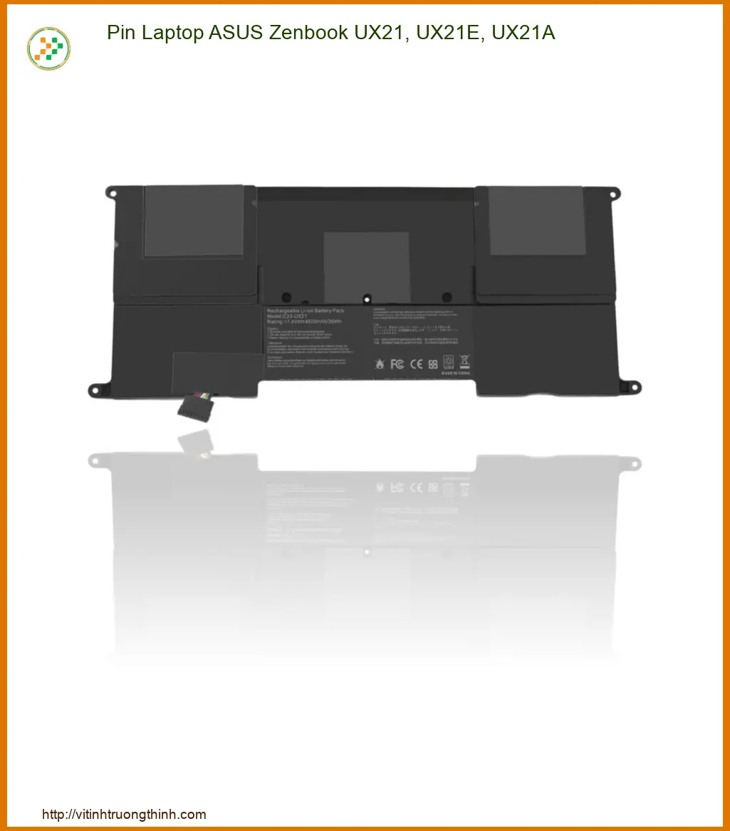 Thay Pin Laptop Asus Zenbook Ux21, Ux21e, Ux21a Zin Chính Hãng, Lấy Liền Tại Chỗ Tphcm