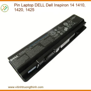 Pin Laptop Dell Dell Inspiron 14 1410, 1420, 1425 Chính Hãng – Trung Tâm Sửa Chữa Tphcm