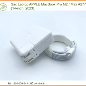 Sạc Laptop Apple Macbook Pro M2 / Max A2779 (14-inch, 2023) Chính Hãng – Trung Tâm Thay Thế Lấy Liền Tphcm