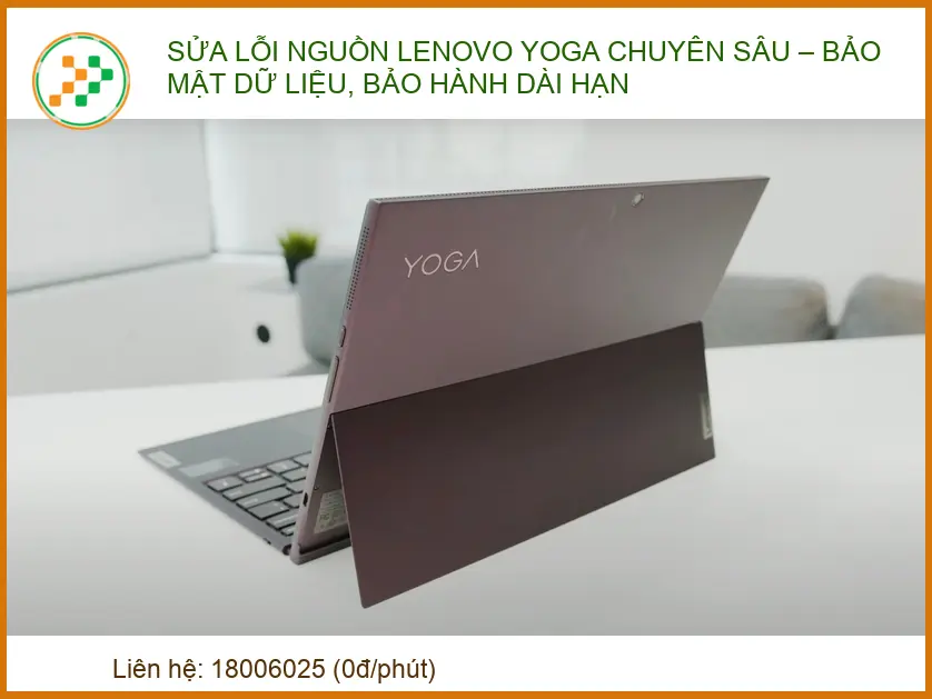 Hướng dẫn chẩn đoán và khắc phục lỗi nguồn Lenovo Yoga tại TPHCM, bảo mật dữ liệu tuyệt đối.