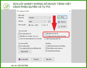 Sửa lỗi Unikey không gõ được tiếng Việt: Cách phân quyền và tự fix triệt để