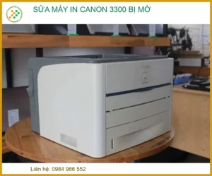 Sửa máy in Canon 3300 bị mờ: Hướng dẫn chuyên sâu từ chuyên gia Vi Tính Trường Thịnh
