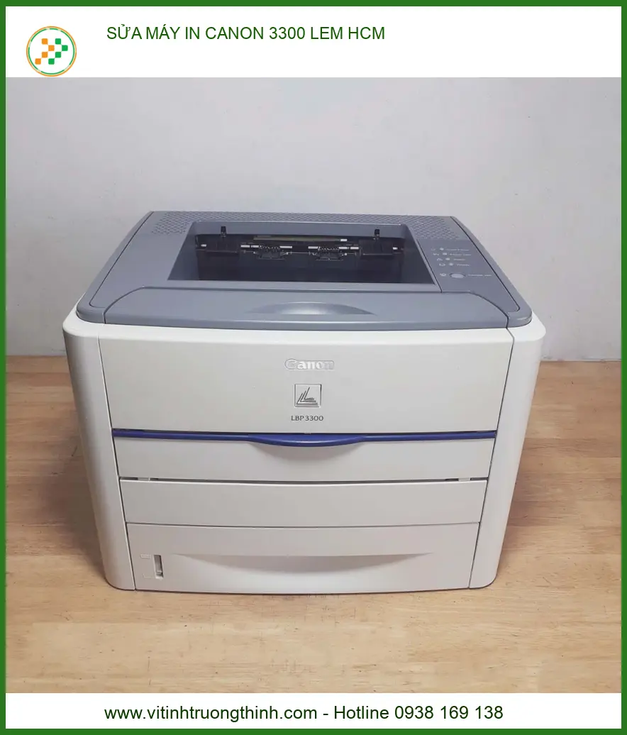 Khắc phục lỗi máy in Canon 3300 bị lem mực chuyên nghiệp tại HCM.