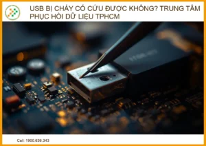 USB bị cháy có cứu được không? Trung tâm phục hồi dữ liệu TPHCM chuyên nghiệp