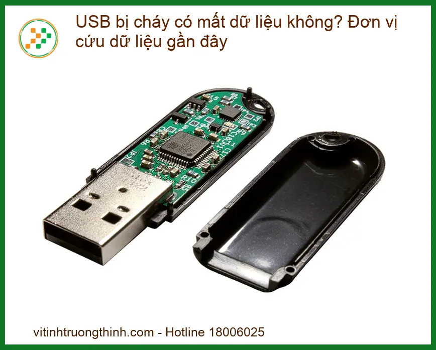 USB bị cháy có mất dữ liệu không? Đơn vị cứu dữ liệu gần đây uy tín