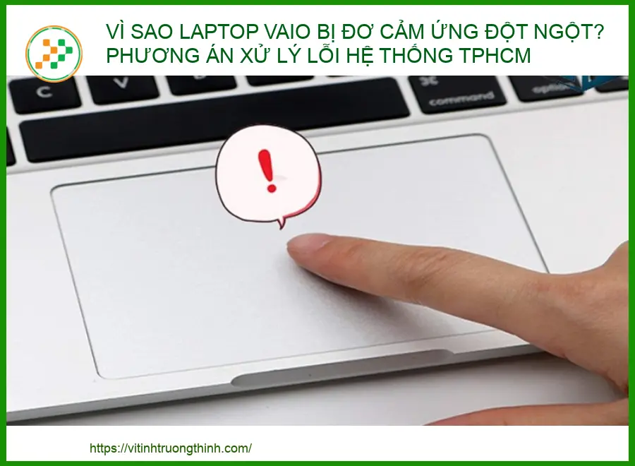 Vì sao Laptop VAIO bị đơ cảm ứng đột ngột? Phương án xử lý lỗi hệ thống TPHCM