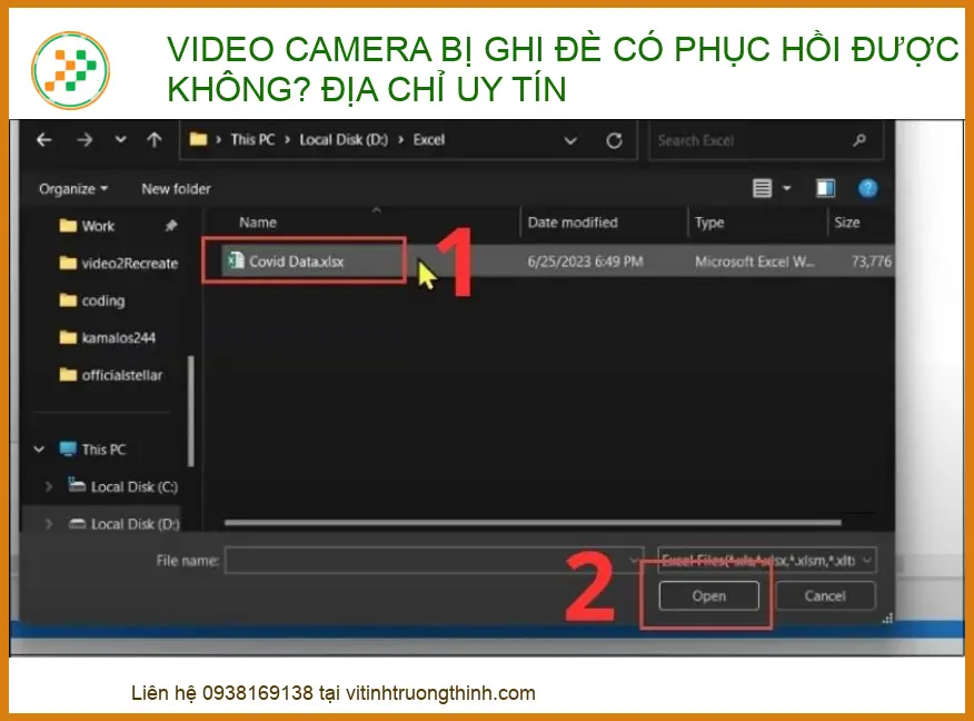 Video camera bị ghi đè có phục hồi được không? Sự thật kỹ thuật 2026