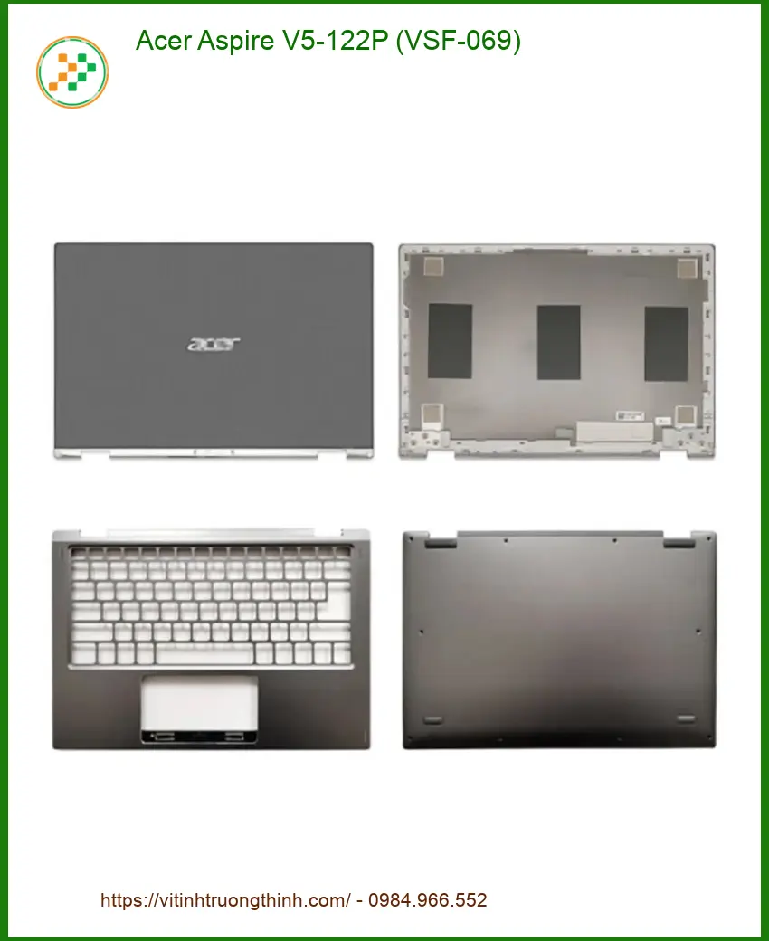 Vỏ Laptop Acer Aspire V5-122P - Thay Vỏ Uy Tín Giá Tốt TPHCM