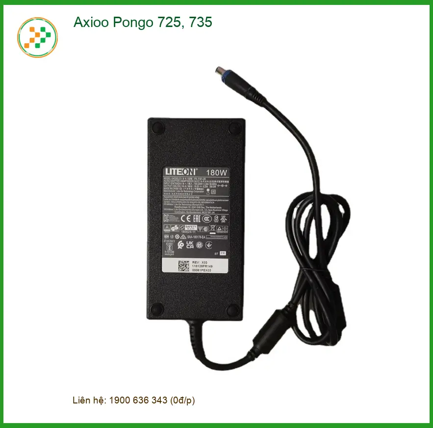 Sạc Laptop Axioo Pongo 725, 735 - Giá Rẻ Nhất TPHCM | Giao Nhanh Tận Nơi