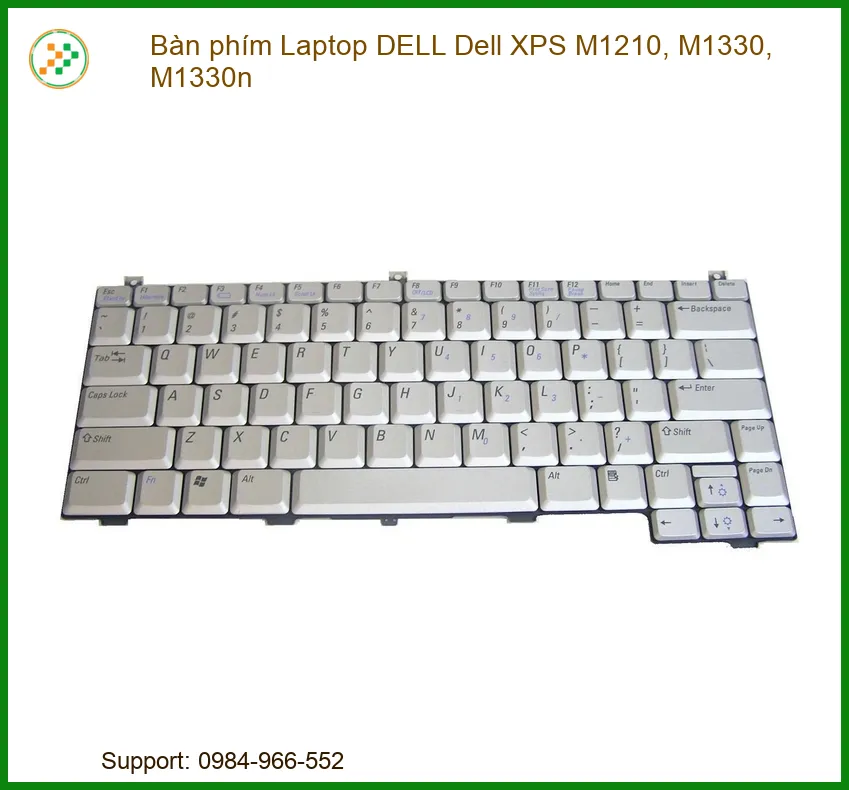 Bàn phím Laptop DELL Dell XPS M1210, M1330, M1330n