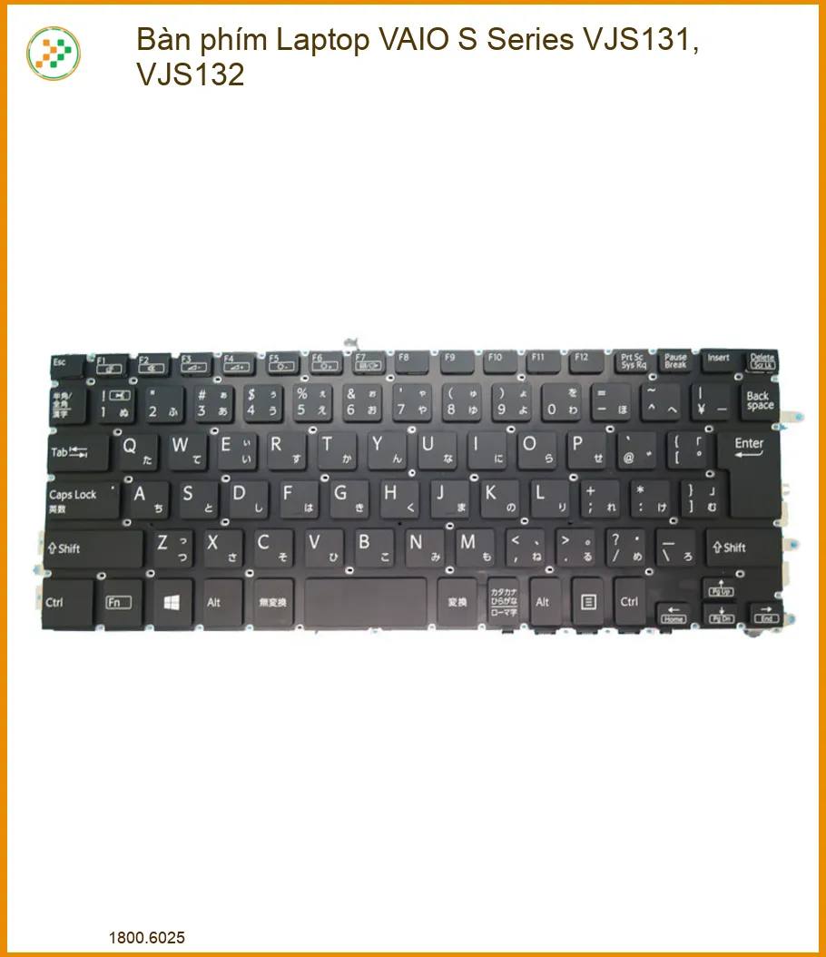 Bàn phím Laptop VAIO S Series VJS131, VJS132 - Địa chỉ thay lấy ngay TPHCM