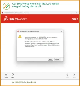 Cài SolidWorks không giật lag: Phần cứng, tự cài – Hỗ trợ