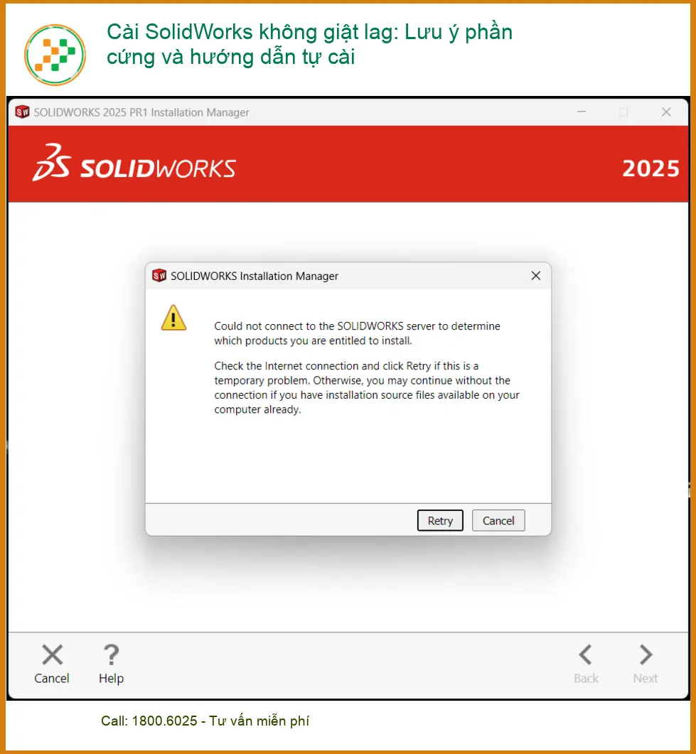 Cài SolidWorks không giật lag: Phần cứng, tự cài - Hỗ trợ