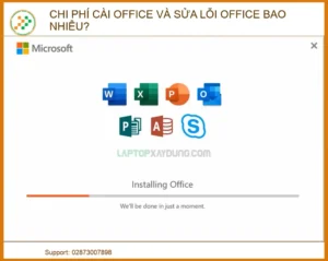 Chi phí cài Office và sửa lỗi Office chuyên nghiệp tại Vi Tính Trường Thịnh