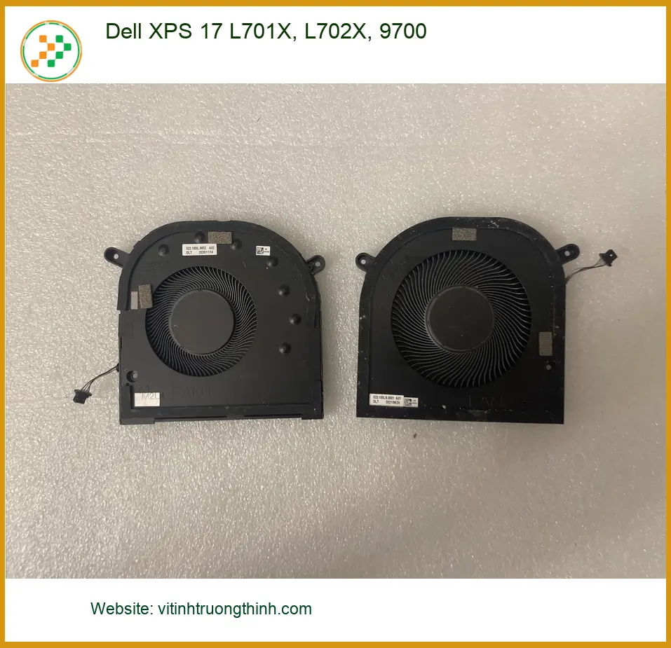 Quạt Tản Nhiệt DELL XPS 17 L701X L702X 9700 - Thay Nhanh TPHCM Giá Rẻ