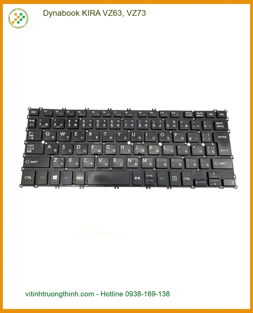Bàn Phím Dynabook KIRA VZ63/VZ73 - Thay Nhanh, Giá Rẻ Tại TPHCM
