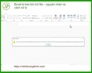 Văn phòng Excel bị treo khi mở file – Trung tâm hỗ trợ gần đây