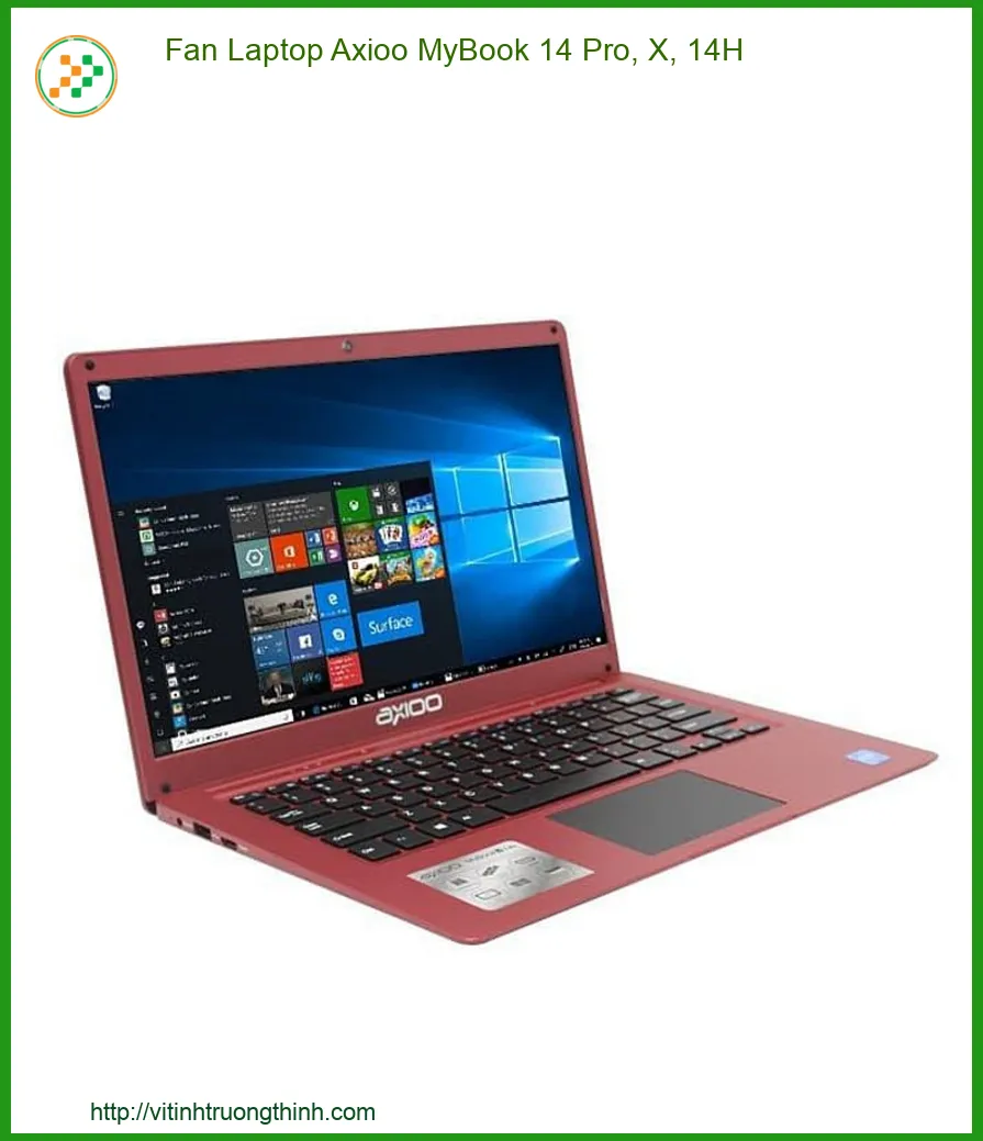 Quạt tản nhiệt Laptop Axioo MyBook 14 Pro, X, 14H