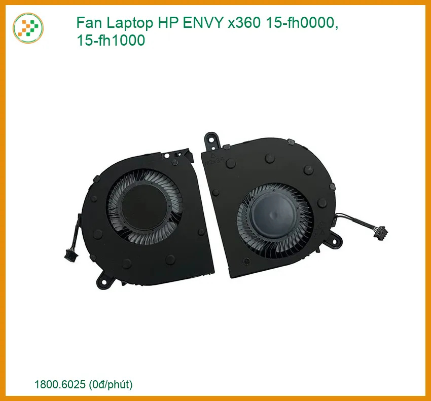 Quạt tản nhiệt Laptop HP ENVY x360 15-fh0000, 15-fh1000