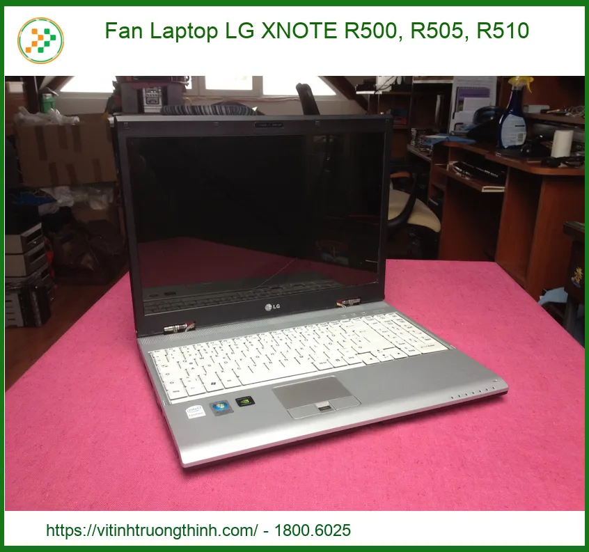 Quạt Laptop LG XNOTE R500 R505 R510 Chính Hãng, Lắp Đặt Tận Nơi TP.HCM