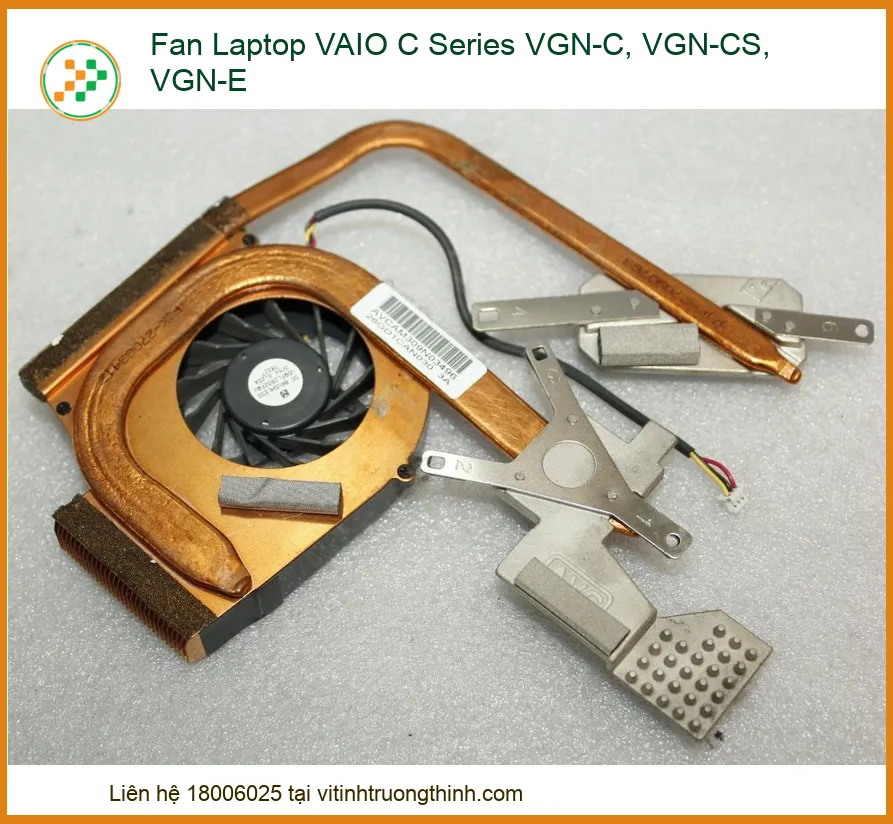 Quạt tản nhiệt Laptop VAIO C Series VGN-C, VGN-CS, VGN-E - Địa chỉ sửa lấy liền TPHCM